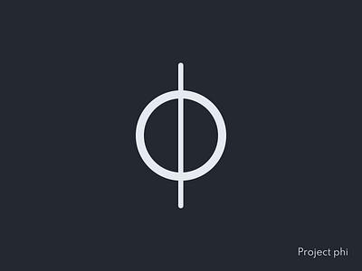 Project phi - Logo css design icon illustration logo ui ux vector