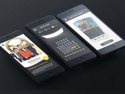 Movie Tickets Booking App Design