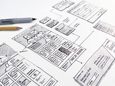 Wireframe Sketches