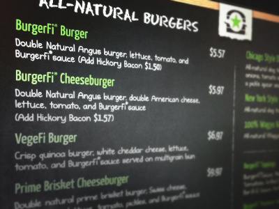 Burgers anyone? burger chalkboard digital digital menu food green menu restaurant wood