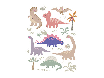 Dinosaurs illustration