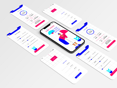 איפיון ועיצוב אפלקציה למשכנתאות app ui ux