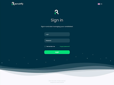 Login animation animation applicant tracking software applicant tracking system illustration landing landing page login motion motion design ui ux web