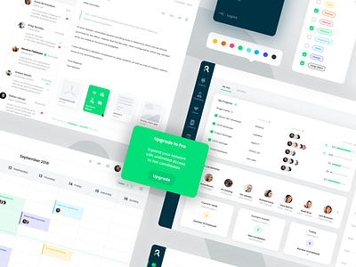 UI components app applicant tracking software applicant tracking system application ats components dashboard design design system elements empty states illustration recruiting recruitment symbols ui ui components ui elements ux web