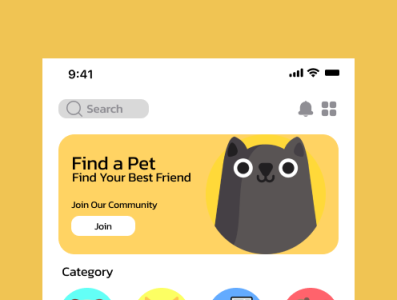 Pet Shop App Design