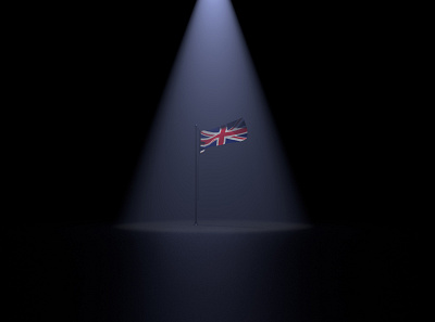 British Flag Far Shot - 3D Illustartion 3d 4d cinema cinema 4d cinema4d design illustration motion design motion graphics motiongraphics