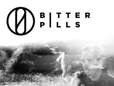 Bitter Pills - Mark & Typeface bitter pills black and white conceptual music rock band symmetry