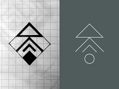Ascension before and after drawing glyph ideate illustration sketch