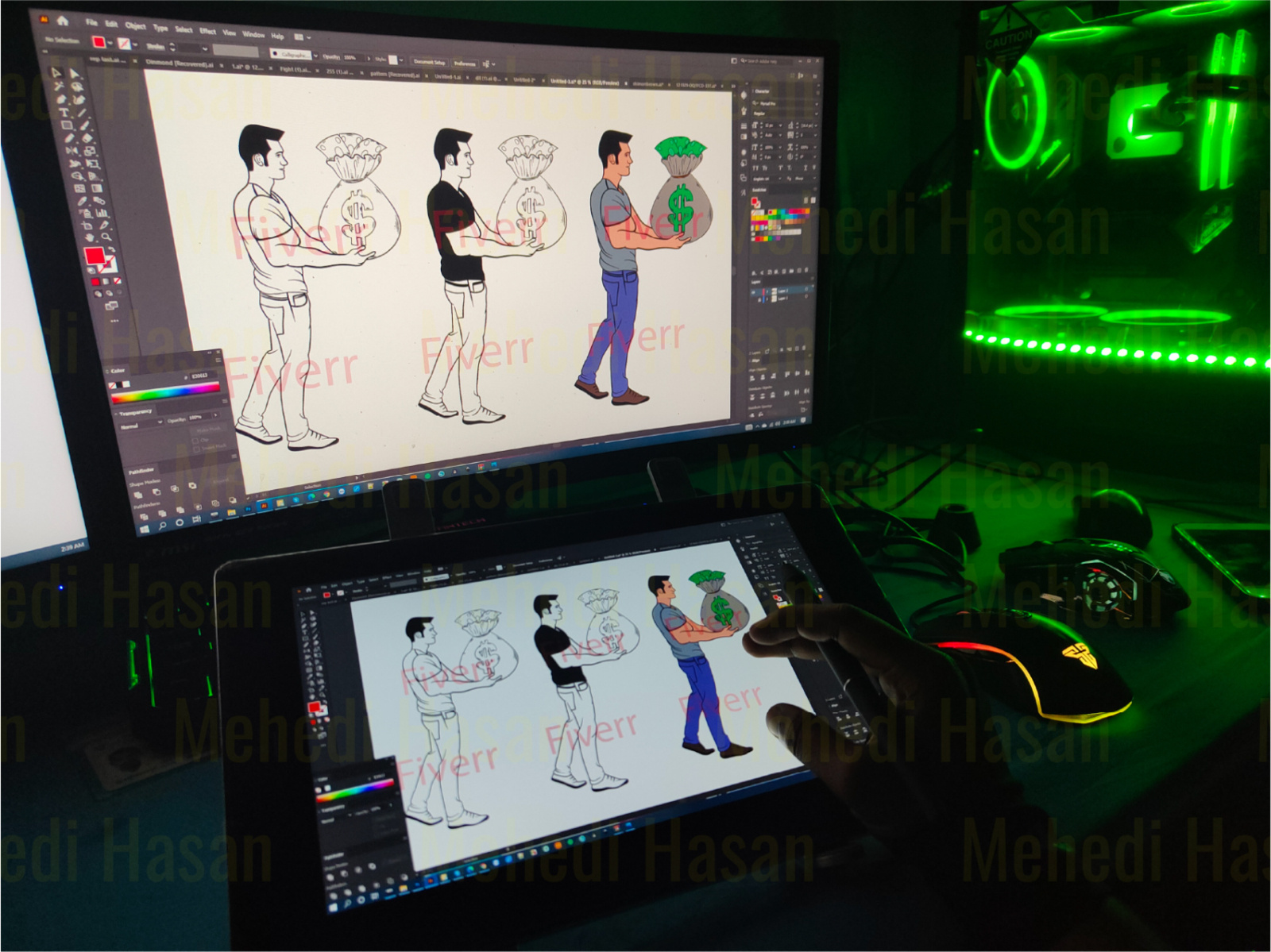 Fiverr Clients Work Custom Design By Mehedi Hasan On Dribbble Fiverr Clients Work Custom Design By Mehedi Hasan On Dribbble