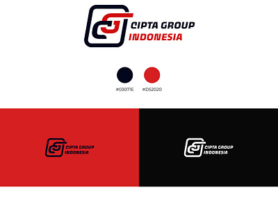 CIPA GROUP INDONESIA LOGO branding company logo design designs logo