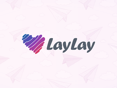 LayLay Shop - Logotype baby heart item logo