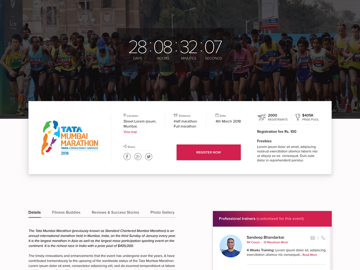 Event Registration designs, themes, templates and downloadable graphic ...