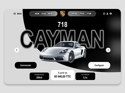 Porsche Website Design