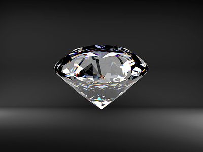 Diamond 3D 3d blender design graphic design ui