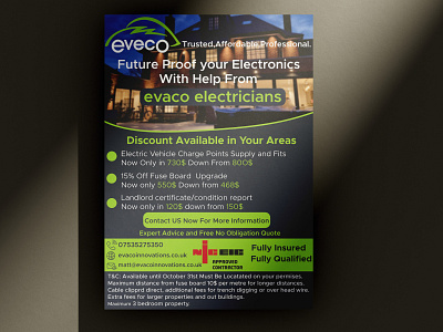 Flyer Design For Electronics Company