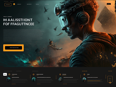 Gaming Website Design