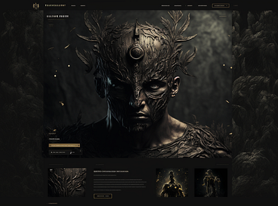 Gaming Website Design design graphic design ui