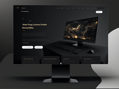 Agency Website Design design graphic design ui
