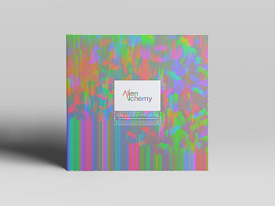 Vinyl sleeve concept cover glitch glitch art pixel sorting record vinyl vinyl sleeve