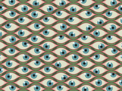 Argus colors design eyeball eyes ilustracion ilustration ilustrator pattern vector