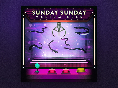Sunday Sunday's Valium Eels illustration rockband