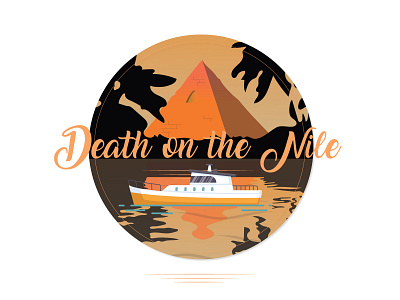 Death on the Nile adobe adobe illustrator graphic design illustration illustrator mystery