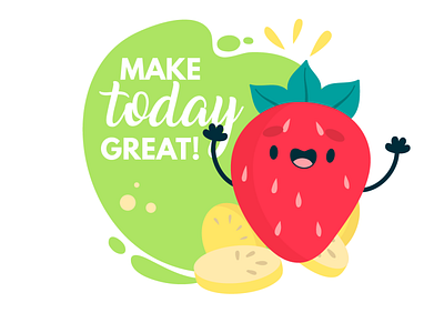 Make Today Great! adobe adobe illustrator animation character design graphic design illustration