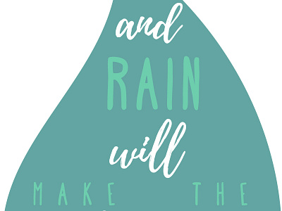 A little Fall of Rain adobe adobe illustrator broadway graphic design graphic design quotes illustrator les mis les miserables music musicals posters quotes