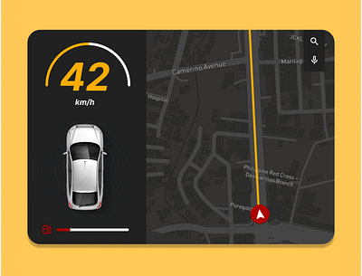 Car Interface #DailyUI #033 branding design graphic design illustration ui ux uxdesign
