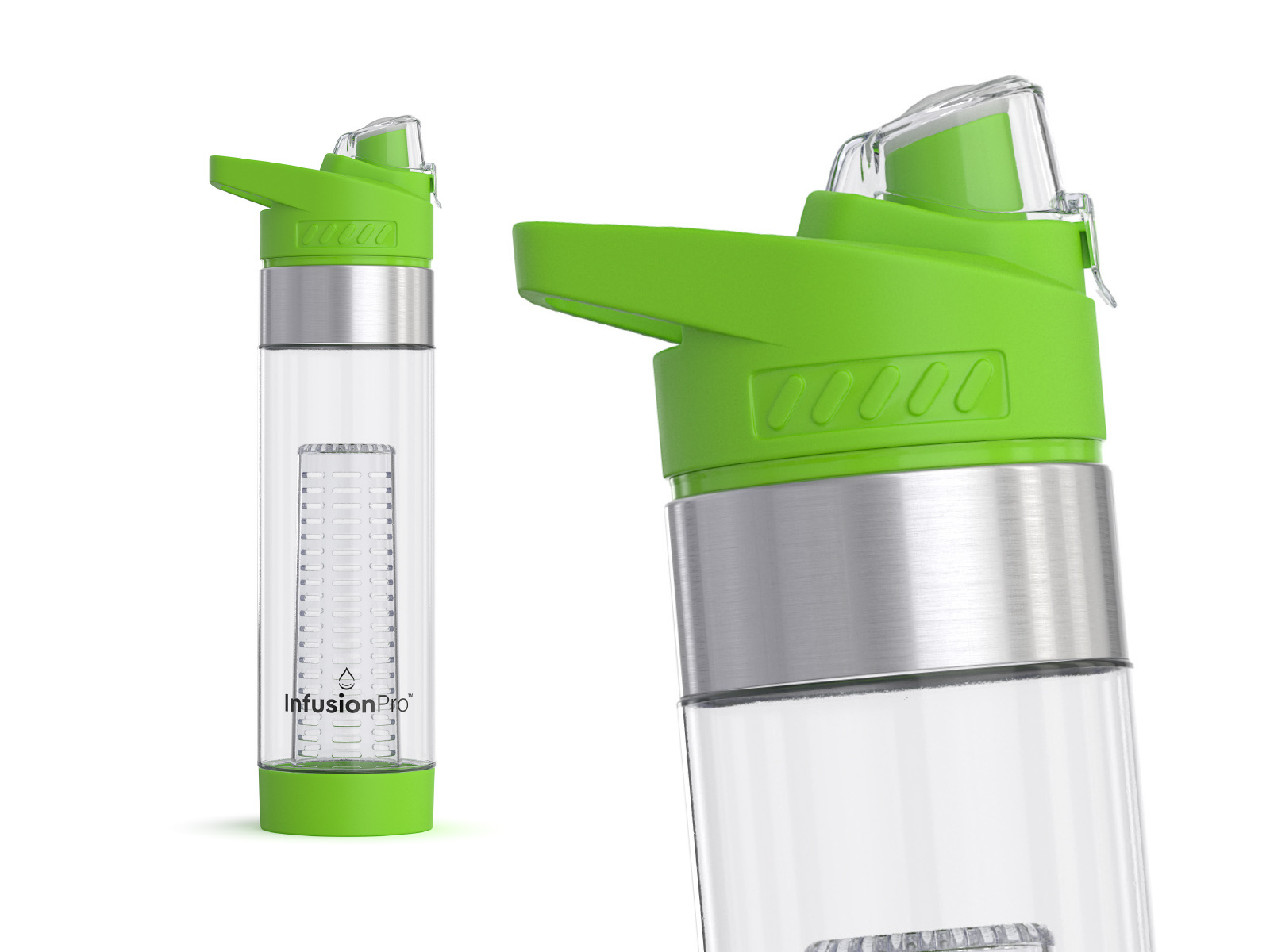 Infusion Pro Classic Fruit Infusion Water Bottle 3d by Angus Hume on