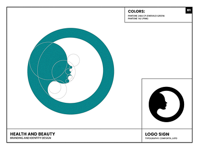 Health & Beauty Logo branding design ecommerce illustration logo logodesign shopify