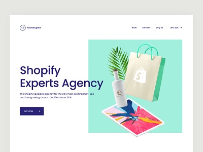 SGA web branding design ecommerce illustration shopify web webdesign
