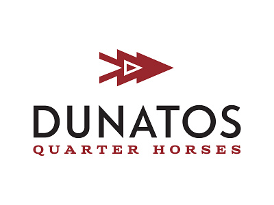 Dunatos Quarter Horses arrow branding equine greek horse horse breeding horse logo horses logo quarter horses reining