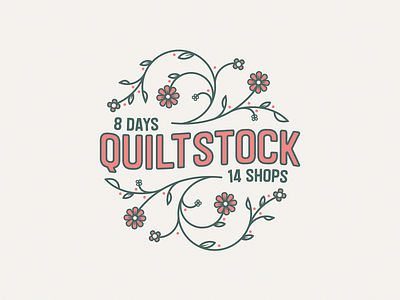 Shop Hop "Quilt Stock" T-Shirt