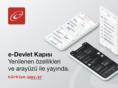 e-Devlet Kapısı app design e devlet frontend hybrid app mobile app mobile app design sketch ui ux