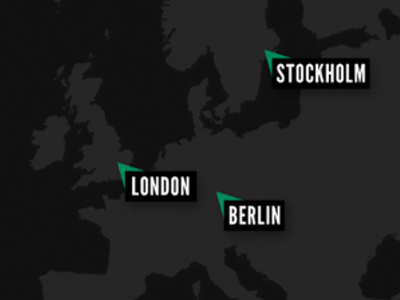 MAP DESIGN atlas berlin black dark design globe graphic green illustrator london map photoshop travel white world