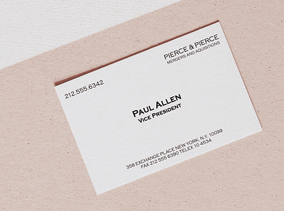 American Psycho Paul Allen's business card brand identity branding business card business card design design designer figma graphic design