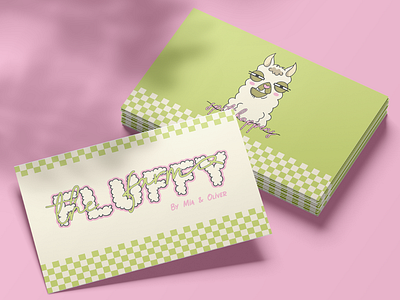 The fluffy farm l alpaca farm branding design graphic design illustration logo product design typography