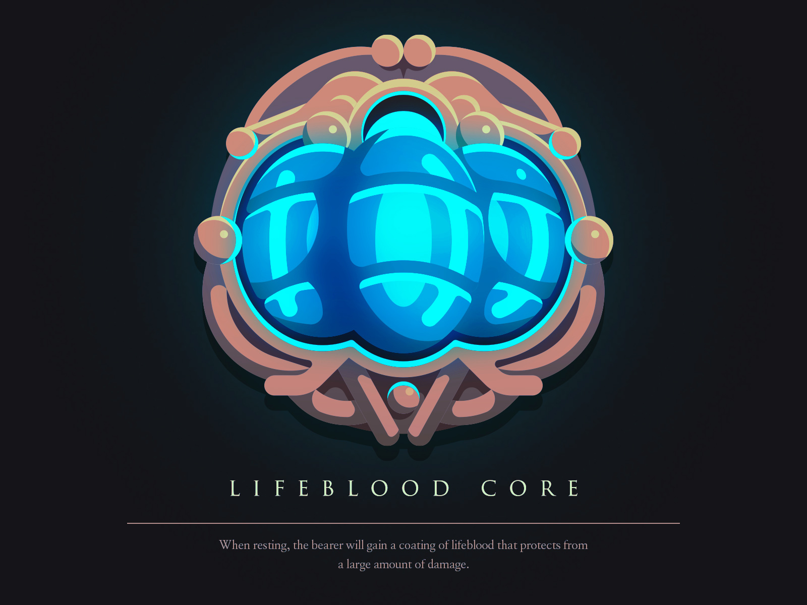 I Saw It On Twitch: Lifeblood Core charm hollow knight illustration illustrator lifeblood core twitch video game