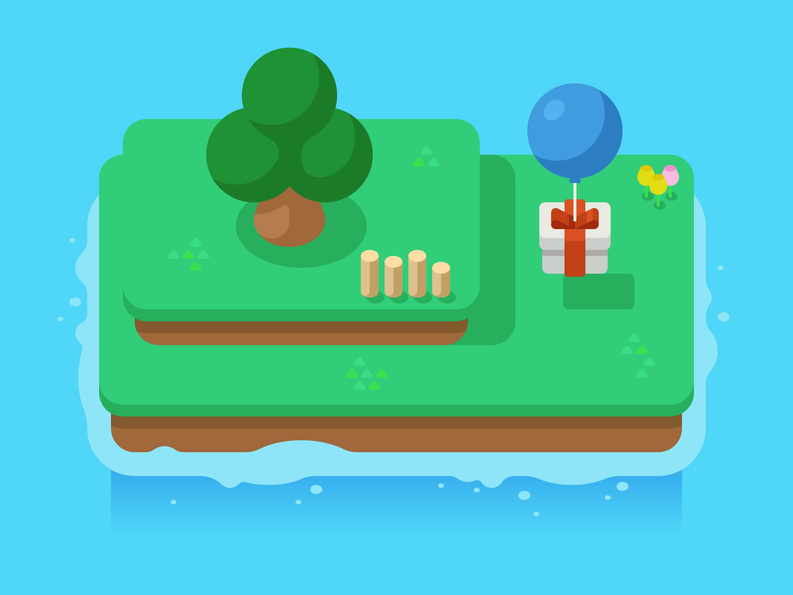 I Saw It On Twitch: Animal Crossing Island by Justin Mezzell on Dribbble