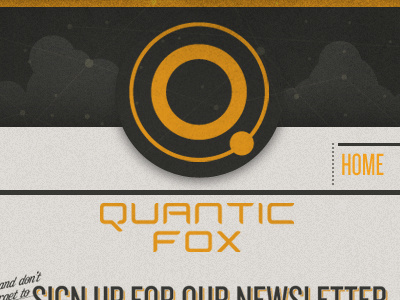Quantic Fox Homepage fox header homepage quantic web website