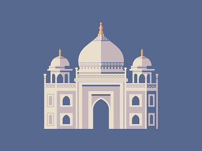Taj Mahal illustration taj mahal