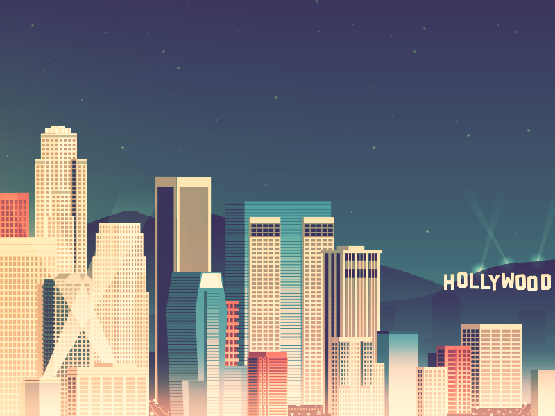 Wired - Los Angeles by Justin Mezzell on Dribbble