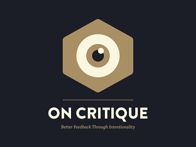 On Critique critique essay eye feedback