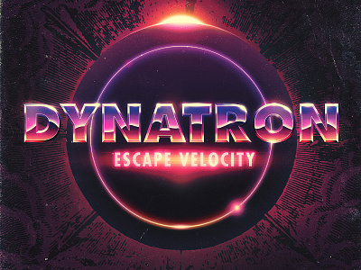 Futuralbum | Dynatron - Escape Velocity 80s dynatron escape velocity futuralbum retro type