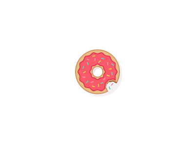Donut. donut illustration sprinkles