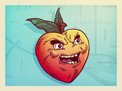 Creative South Abomination creative south illustration oh god please kill me peach