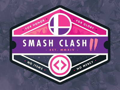 Smash Clash II badge smash clash super smash bros