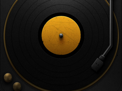 _47 app icon knob music needle player record vinyl