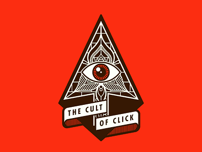 The Cult of Click cult cursor eye illustration occult